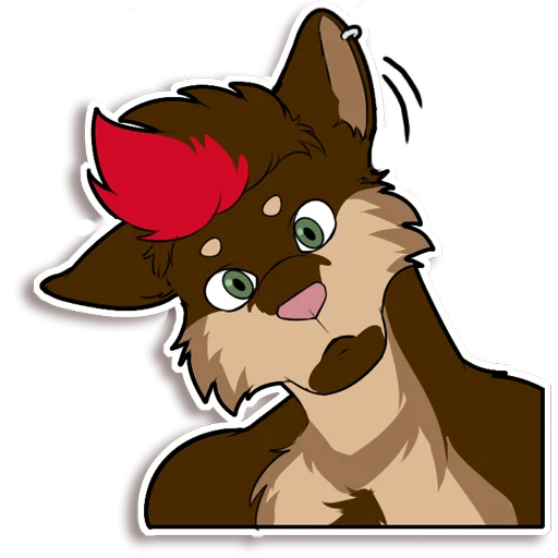 Sticker northinudog - 1