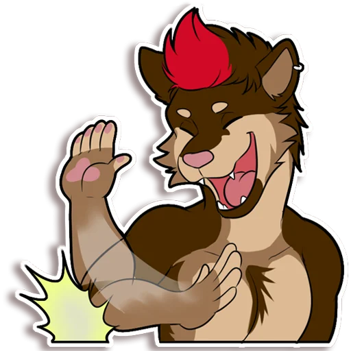 Sticker northinudog - 1