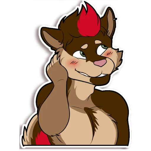 Sticker northinudog - 1