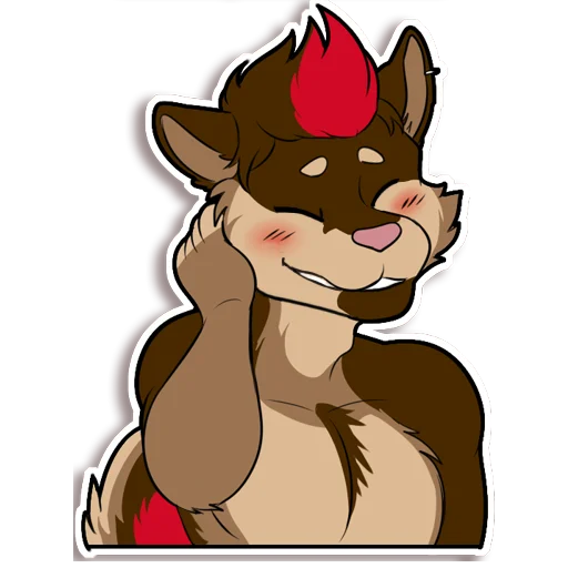 Sticker northinudog - 1