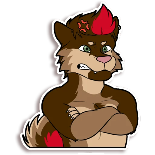 Sticker northinudog - 1