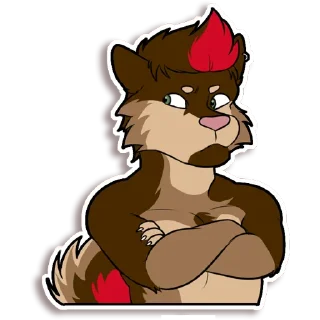 Стикер NORTH | Twitter: @northinu - 10