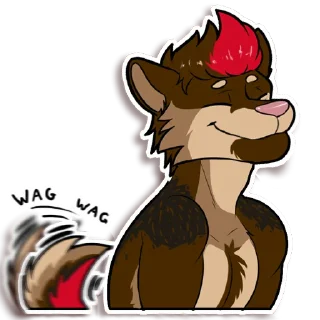 Стикер NORTH | Twitter: @northinu - 2