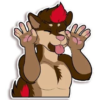 Стикер NORTH | Twitter: @northinu - 1