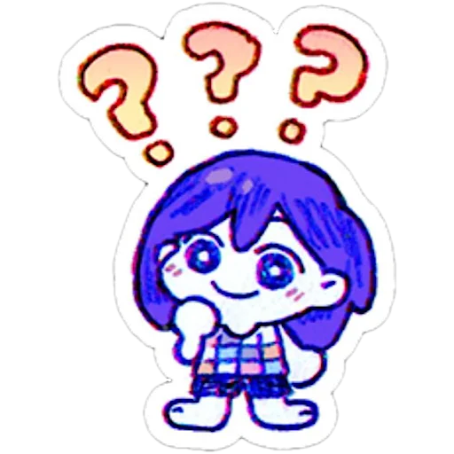 Sticker Omori’s fake world by: @mara_senpai - 2