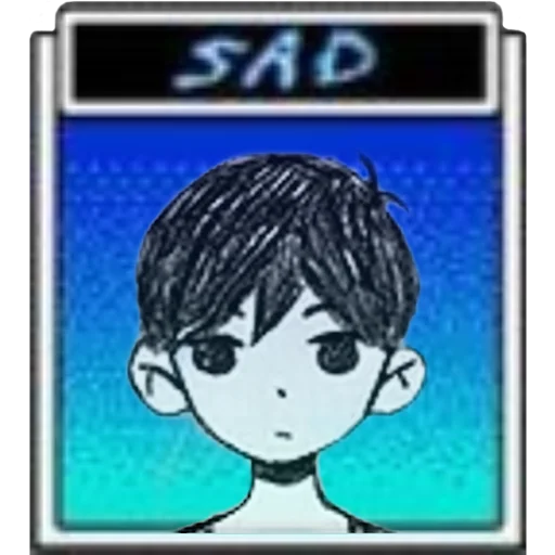 Sticker Omori’s fake world by: @mara_senpai - 1