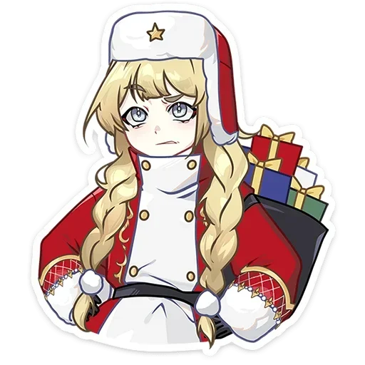 Sticker novogodniiposilnoianya_28_by_anime4_robot - 1