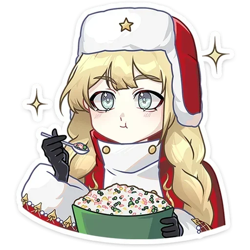 Sticker novogodniiposilnoianya_28_by_anime4_robot - 1