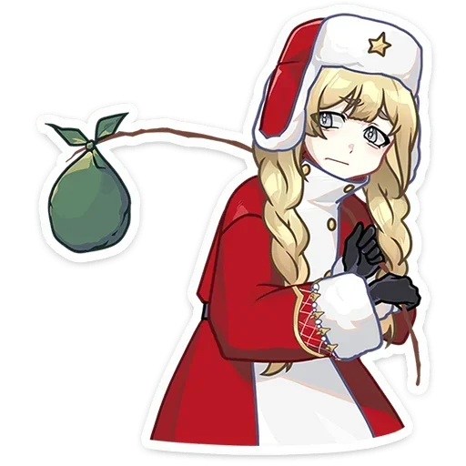 Sticker novogodniiposilnoianya_28_by_anime4_robot - 1