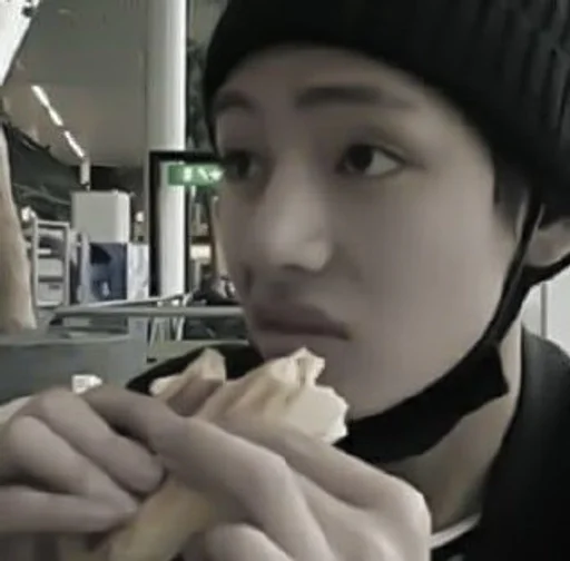 person indoor human face