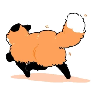 Sticker Numsiri fox - 10