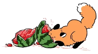 Sticker Numsiri fox - 4