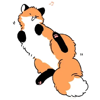 Sticker Numsiri fox - 3