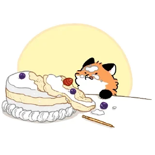 Sticker Numsiri fox - 11