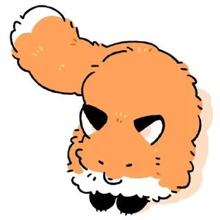 Стикер Numsiri fox @anime4_arts - 11
