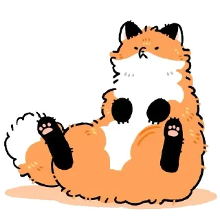 Стикер Numsiri fox @anime4_arts - 7