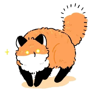 Стикер Numsiri fox @anime4_arts - 5