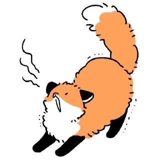 Стикер Numsiri fox @anime4_arts - 3