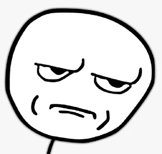 Стикер Я еблан(абоба я короче) - 5