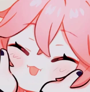 Стикер Ня~ @TgEmodziBot - 7