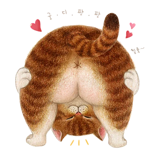 Sticker nyangsongi_cat - 0