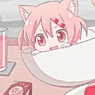 Sticker 𖥔࣪ ˖ ˶ᵔᵕᵔ˶ 𝓜aa 、@iCHIKAFUJIWARA   ̖́-  - 11