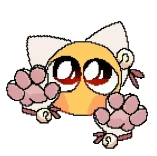 Стикер ꒰꒰ няшики  ⃕·˚ ༘ ₍🤯₎ ࿐ @nkplz ꒱ - 0