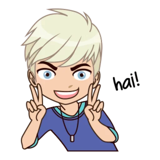 Няшный Блондинчик - иллюстрация