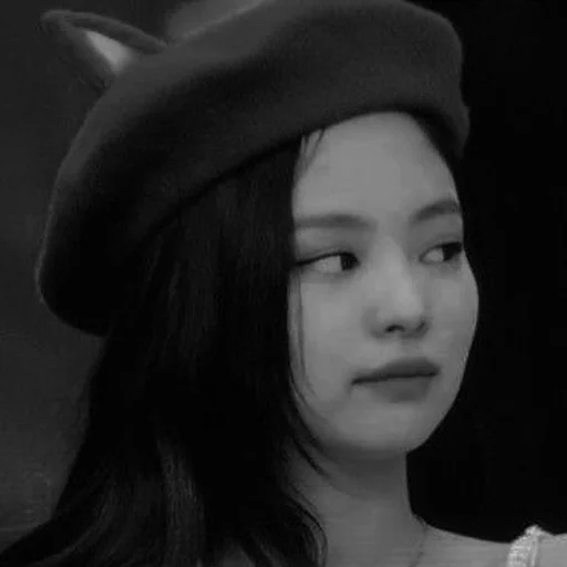 clothing human face black and white