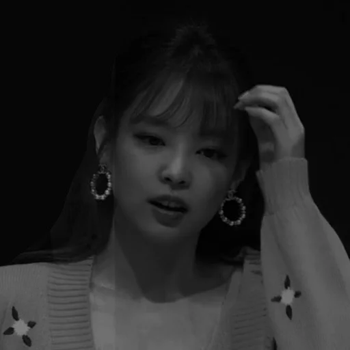 person human face black and white