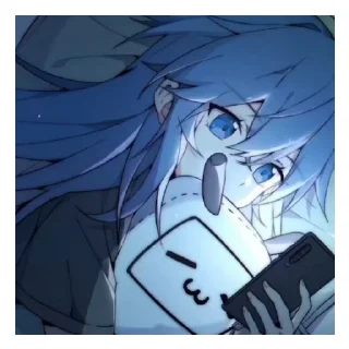 Sticker 🤍💙⚡ @o00000ol - 10