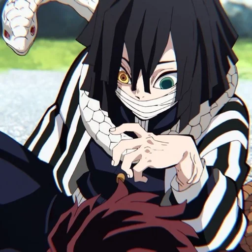 Стикер ♡ > Obanai~Iguro <♡ :: @fStikBot - 10