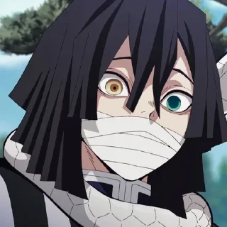 Sticker Obanai Iguro @pinterest_to_stickerbot - 7