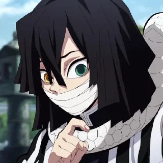 Sticker Obanai Iguro @pinterest_to_stickerbot - 0