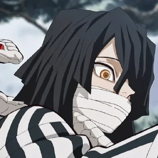 Sticker Obanai Iguro @pinterest_to_stickerbot - 8