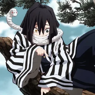 Sticker Obanai Iguro @pinterest_to_stickerbot - 4