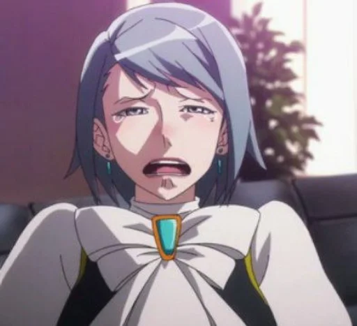 anime cartoon human face