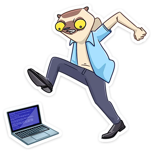 Стикер officesifaka - 1