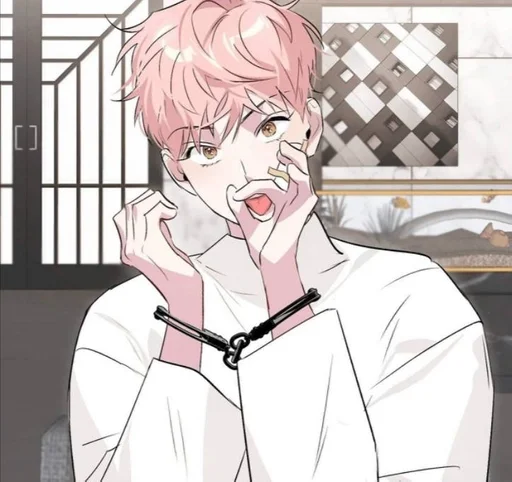 аниме мультфильм человеческое лицо