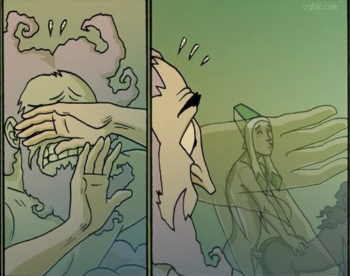 Стикер oglaf_rus - 1