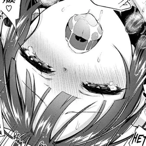 эскиз аниме иллюстрация