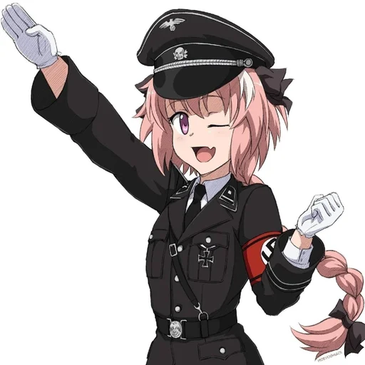 аниме мультфильм человеческое лицо