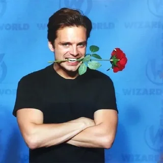 Sticker Oh my God, Sebastian Stan - 10