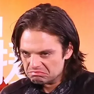 Sticker Oh my God, Sebastian Stan - 8