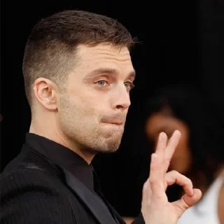 Sticker Oh my God, Sebastian Stan - 11