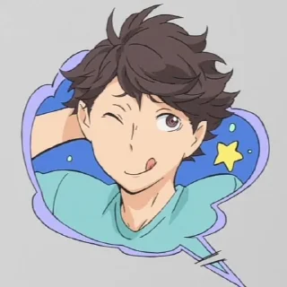 Sticker oikawa - 9