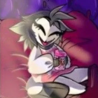 Sticker Окташик весь адски бос тянет - 10