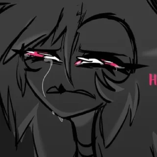 Sticker Окташик весь адски бос тянет - 3