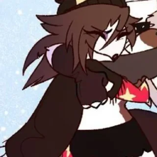 Sticker Окташик весь адски бос тянет - 4