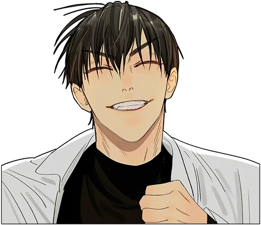 аниме мультфильм человеческое лицо